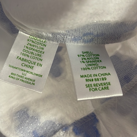 Lilly Pulitzer size XL textured top - Picture 3 of 5